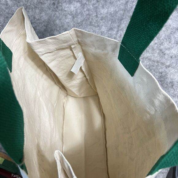 Garden Herbs Cotton Canvas Tote Reusable Tote Bag Martha Stewart 100% Cotton - Picture 8 of 17